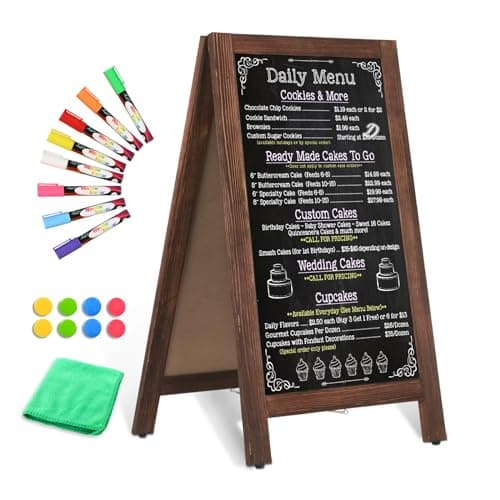 Amusight AS-AF4020 Chalkboard A-Frame Sign