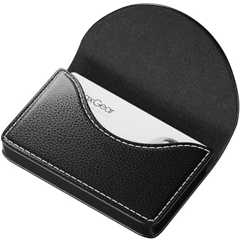 MaxGear Moon Black Business Card Holder