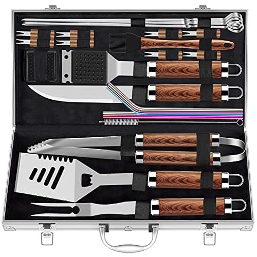 Romanticist 25pcs BBQ Grill Tool Set GB-A01