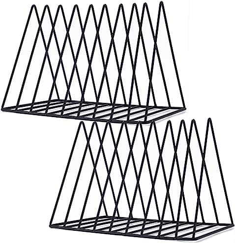 Sooyee 2HEI Black Magazine Holder 2-Pack