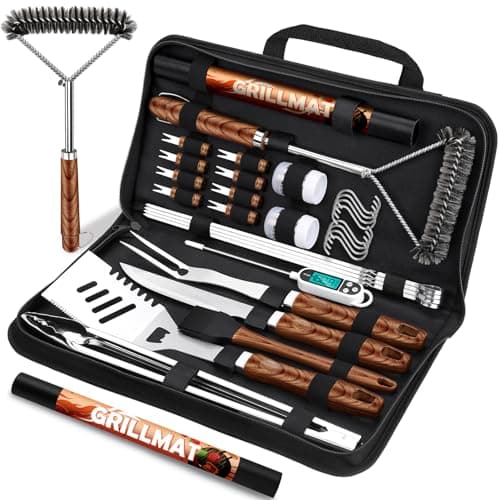 Rinpir 31pcs BBQ Grill Accessories Set