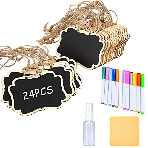 Yz&Liangyuan HEIBAN005 24 Mini Chalkboards